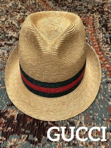 chapeau de paille gucci